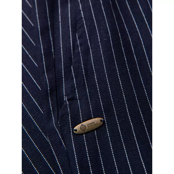  Pánske nohavice OMBRE OM-PACP-0311 NAVY BLUE 