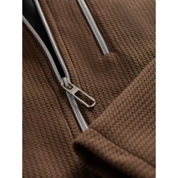  Pánska bunda OMBRE C587 BROWN 