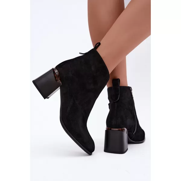  Dámske čižmy BOTO 26BT24-399 BLACK 
