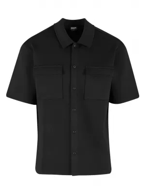 Pánska košeľa URBAN CLASSICS TB8211-00007 BLACK