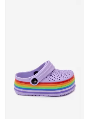 Detské šľapky BOTO D2016/D2015 PURPLE