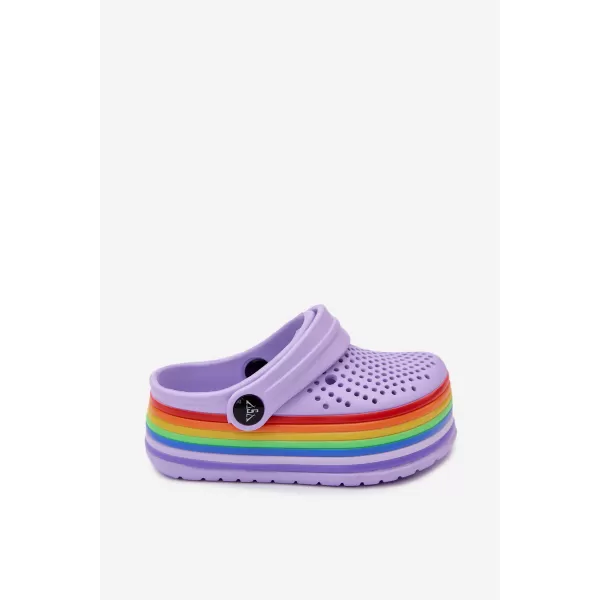  Detské šľapky BOTO D2016/D2015 PURPLE 