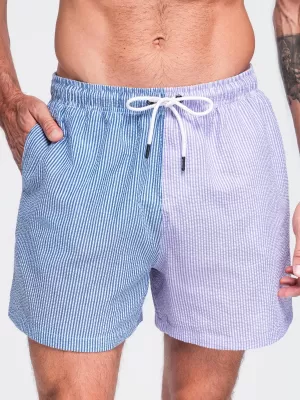 Pánske kraťasy OMBRE OM-SRSS-0215 BLUE AND PURPLE