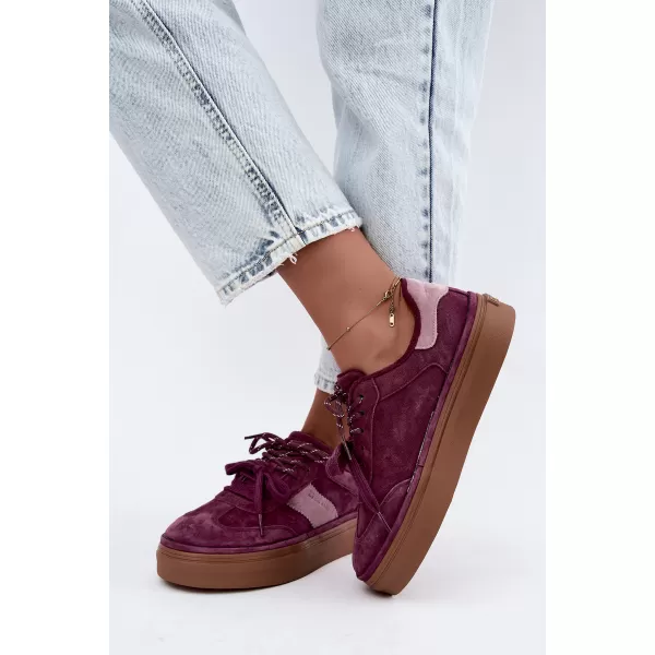  Dámske tenisky BIG STAR SHOES UU274772 PURPLE SHADOWS 
