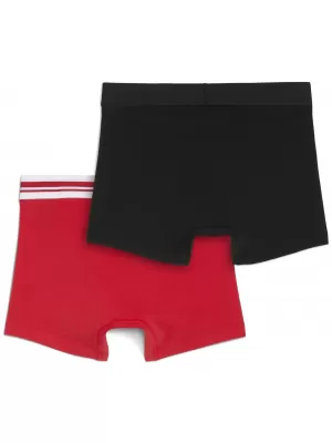 Pánske boxerky PUMA MEN EVERYDAY PLACED LOGO BOXER 2P 93847605 RED/BLACK