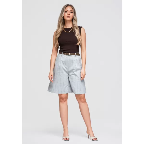  Dámske kraťasy OMBRE OW-ST-E0016 GREY 