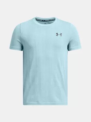 Chlapčenské tričko UNDER ARMOUR VANISH SEAMLESS SS 1388130-494 MODRÁ