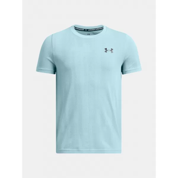  Chlapčenské tričko UNDER ARMOUR VANISH SEAMLESS SS 1388130-494 MODRÁ 