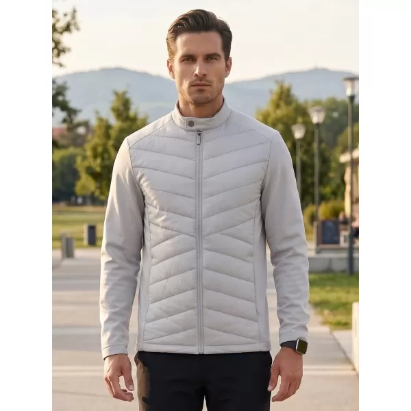  Pánska hybridná bunda MALFINI PREMIUM CROSS 555 SILVER GRAY 