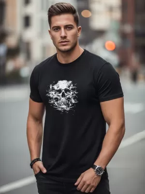 Pánske tričko DSTREET NX085R ČIERNA
