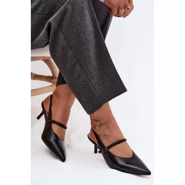  Dámske sandále D&A CR61-3046 BLACK 
