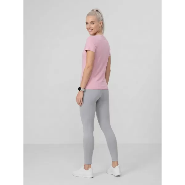  Dámske tričko 4F WMM00TTSHF3306 LIGHT PINK 
