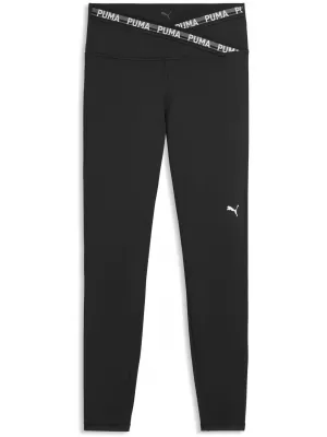 Dámske legíny PUMA W STRONG CROSS FRONT TIGHT - HW 7/8 52849801 PUMA BLACK