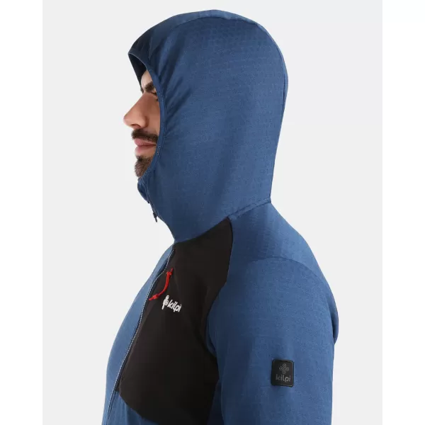  Pánska fleece mikina KILPI SEVELEN-M 1M0202KI TMAVO MODRÁ 