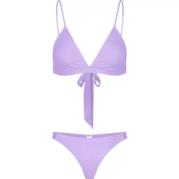  Dámske bikiny - vrchný diel NORDBLANC WATERFALL NBSSS8213 FIALOVÁ 