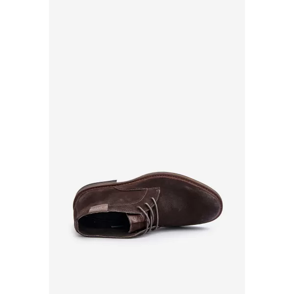  Pánske topánky BIG STAR SHOES OO174145 BROWN/BEIGE 