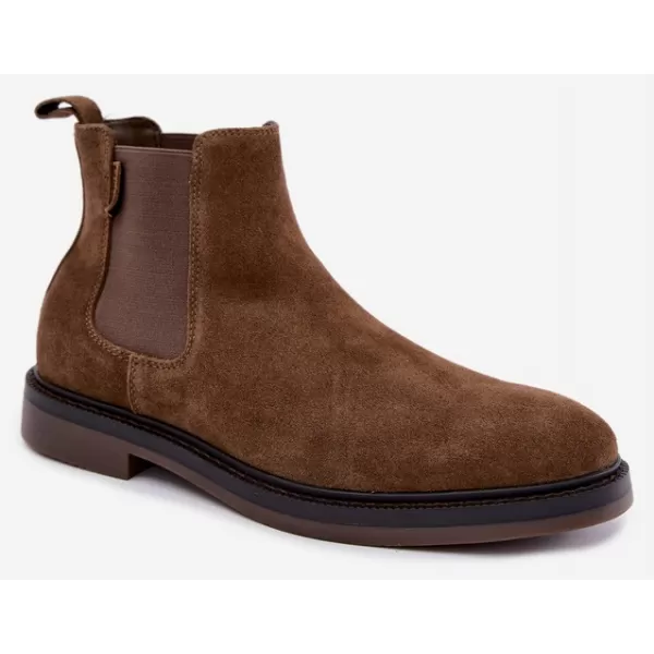  Pánske topánky BIG STAR SHOES UU174277 BROWN/BEIGE SHADOWS 