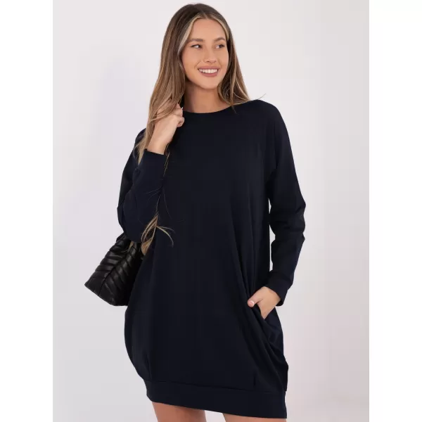  Dámske šaty BASIC FEEL GOOD RV-TU-5184.93P NAVY 