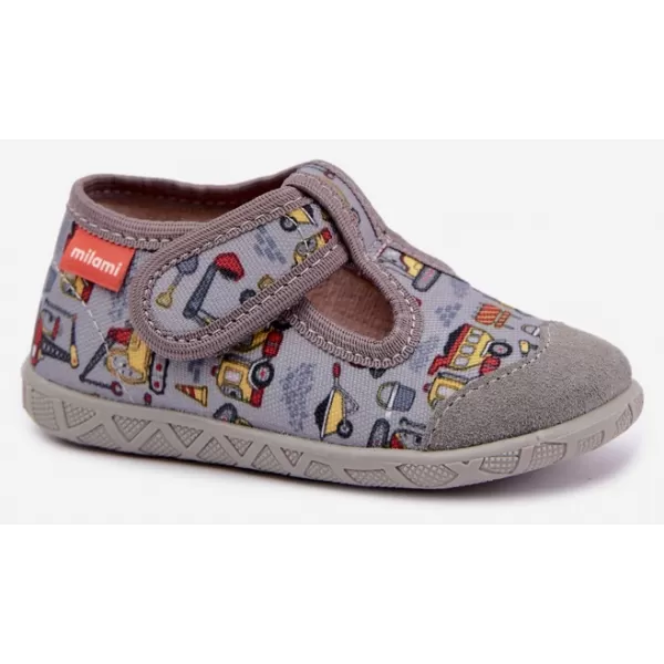  Detské šľapky MILAMI 112/BR-81 GREY 