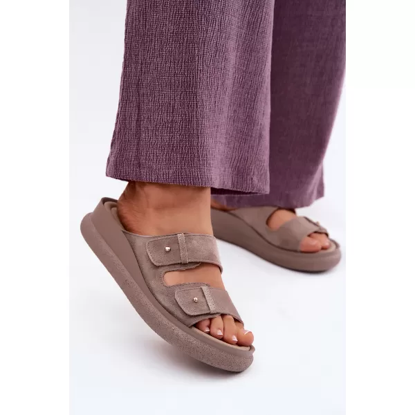  Dámske šľapky VINCEZA 66916 APRICOT 