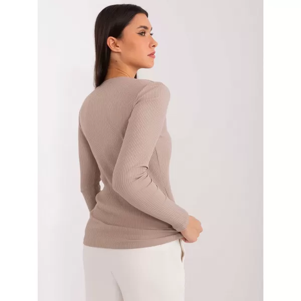  Dámska blúzka BASIC FEEL GOOD RV-BZ-9211.26X DARK BEIGE 