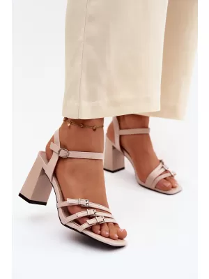 Dámske sandále VINCEZA 62310 BEIGE