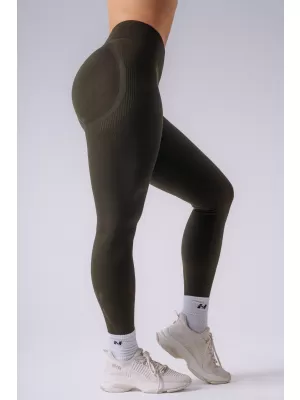 Dámske legíny NEBBIA POWER 888 DARK GREEN