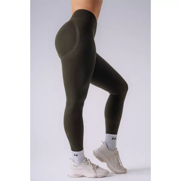  Dámske legíny NEBBIA POWER 888 DARK GREEN 