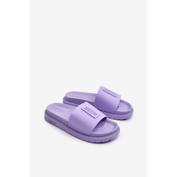  Dámske šľapky BIG STAR SHOES LL274426 VIOLET 