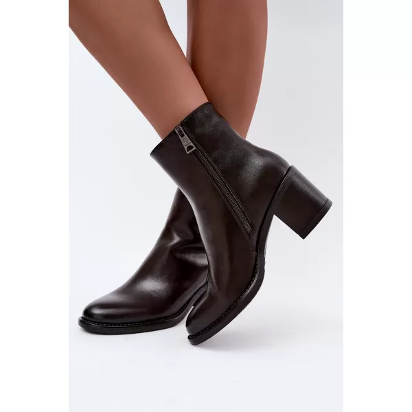  Dámske čižmy VINCEZA 58655 BROWN 
