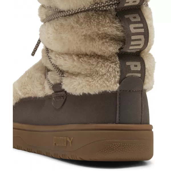  Dámske topánky PUMA SNOWBAE SUEDE WNS 40217504 BIRCH/MATTE BRONZE 