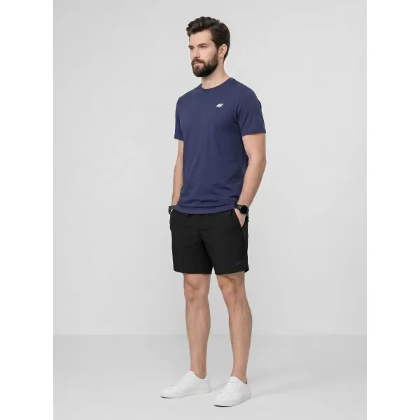 Pánske funkčné tričko 4F WAW25TFTSM1526 DENIM 