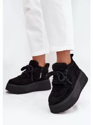 Dámske snehule BOTO 25816 BLACK