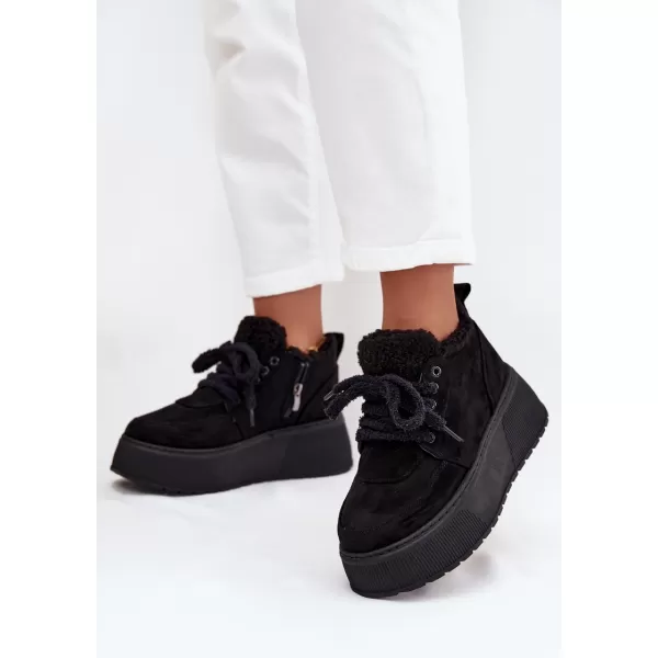  Dámske snehule BOTO 25816 BLACK 