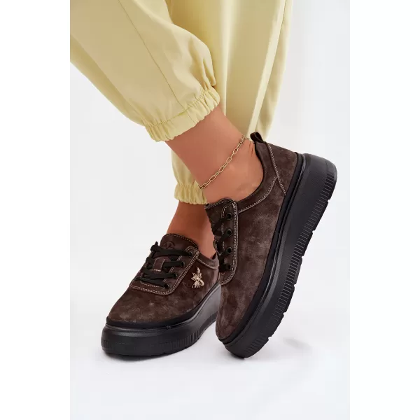  Dámske tenisky VINCEZA 41523 BROWN 