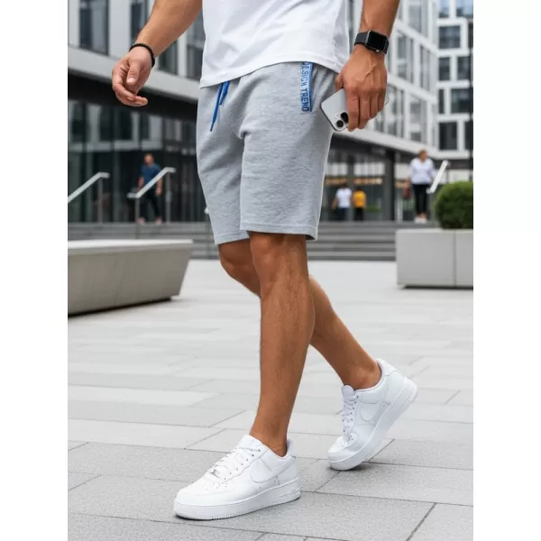  Pánske kraťasy DSTREET SX2223 SVETLO ŠEDÁ 