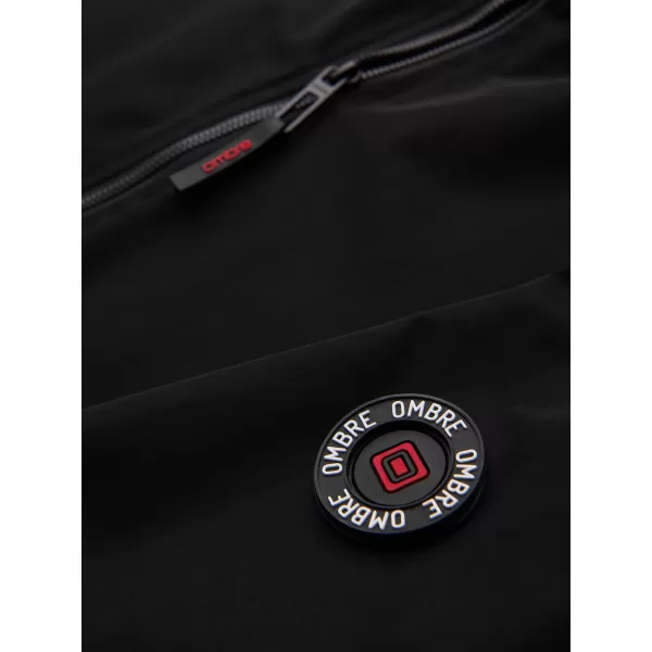  Pánska bunda OMBRE C585 BLACK 