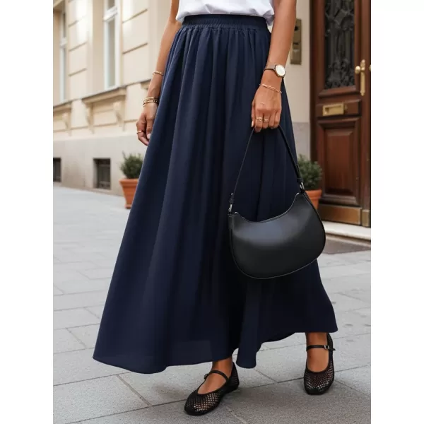  Dámska sukňa DSTREET CY0451 TMAVO MODRÁ 