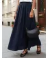 Dámska sukňa DSTREET CY0451 TMAVO MODRÁ