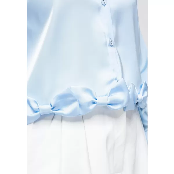 Dámska košeľa OMBRE OW-SH-E0059 BLUE 