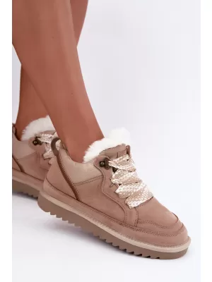 Dámske snehule VINCEZA 97974 BEIGE