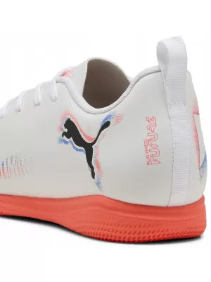 Detské sálovky PUMA FUTURE 8 PLAY IT JR 108627-01 WHITE/BLACK/GLOWING RED