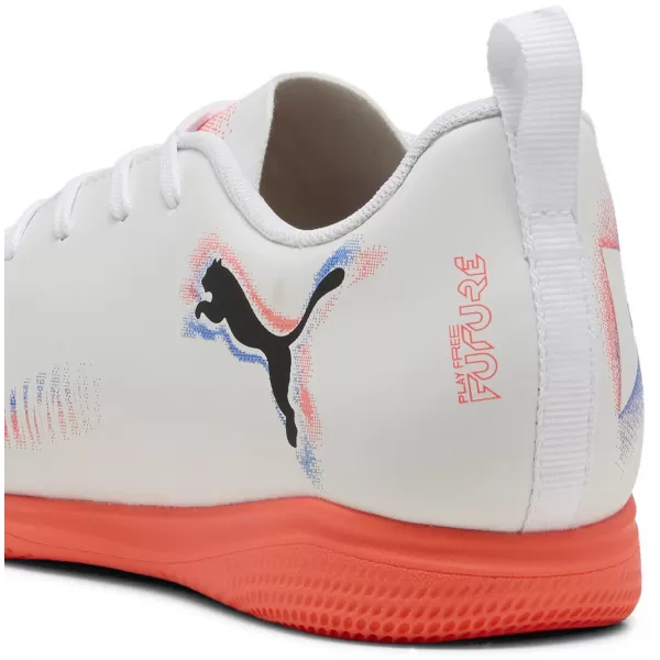  Detské sálovky PUMA FUTURE 8 PLAY IT JR 108627-01 WHITE/BLACK/GLOWING RED 