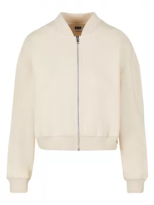 Dámska bunda URBAN CLASSICS TB7781 WHITE/SAND
