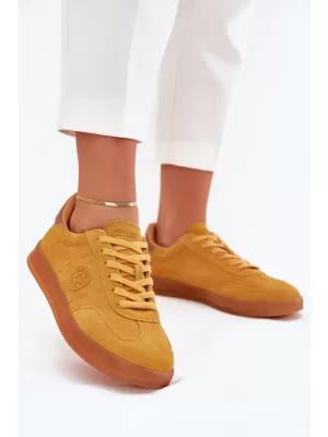 Dámske tenisky BIG STAR SHOES RR274846 YELLOW/GOLD