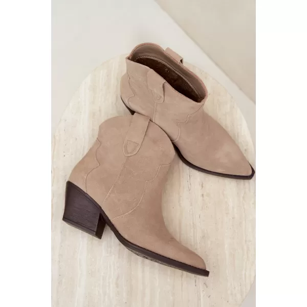  Dámske členkové topánky BOTO 6338 BEIGE 