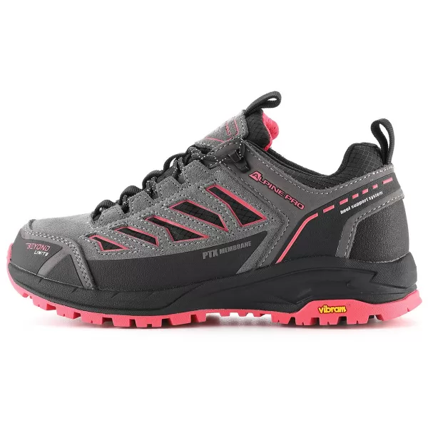  Outdoorové topánky ALPINE PRO RIAWE DARK TRUE GRAY 