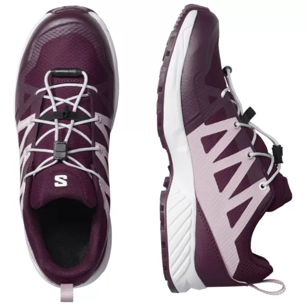  Detské topánky SALOMON OUTSCAPE WATERPROOF L49212600 WINTER BLOOM/DAWN PINK/WHITE 