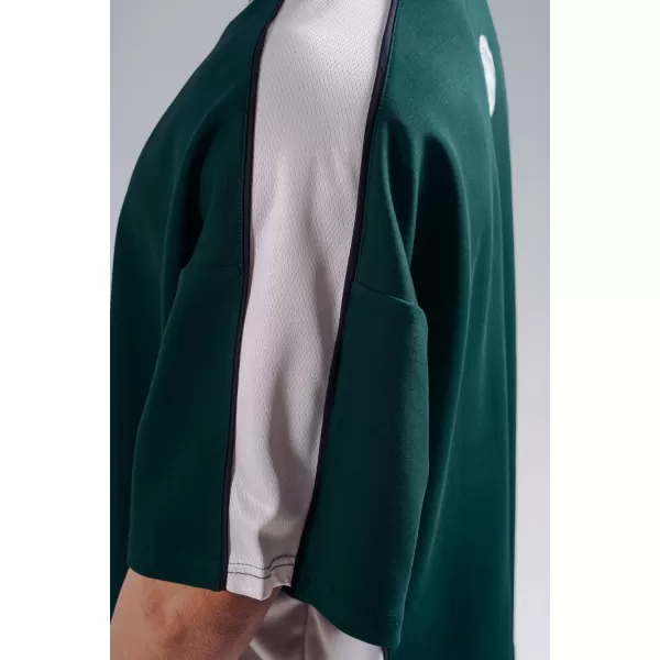  Oversized tričko NEBBIA PRIMAL 869 DARK GREEN 