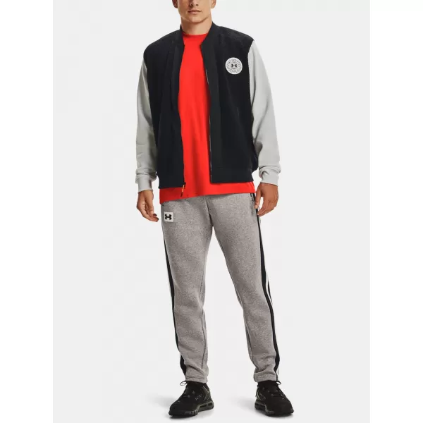  Pánska bunda UNDER ARMOUR UA RIVAL FLC ALMA MATER BMBR 1366300-001 ČIERNA 